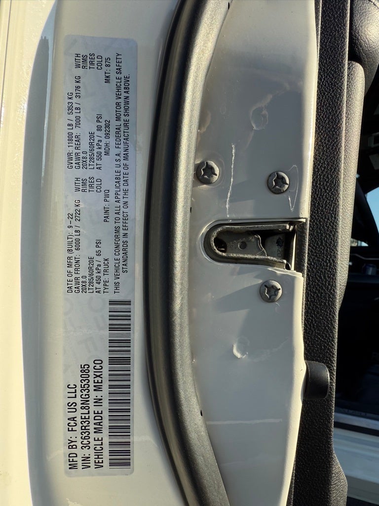 2022 RAM 3500 Laramie