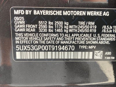 2026 BMW X3 30 xDrive