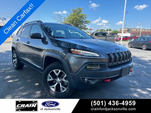2018 Jeep Cherokee Trailhawk - 4WD - LEATHER - NAVIGATION