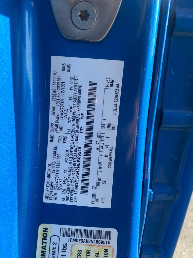 2022 Ford Bronco Black Diamond