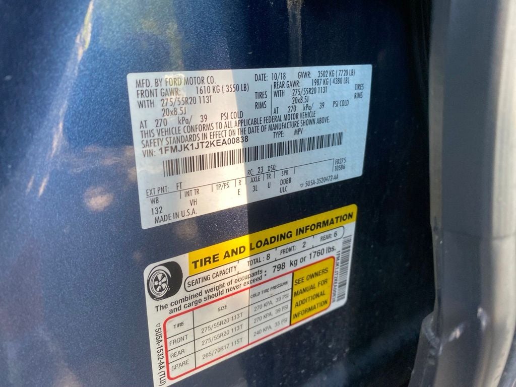 2019 Ford Expedition Max XLT - FORD BLUE CERTIFIED - 4WD