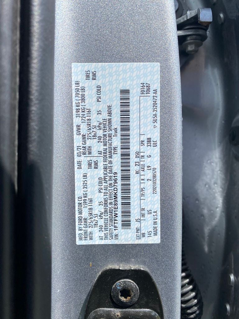 2021 Ford F-150 XLT