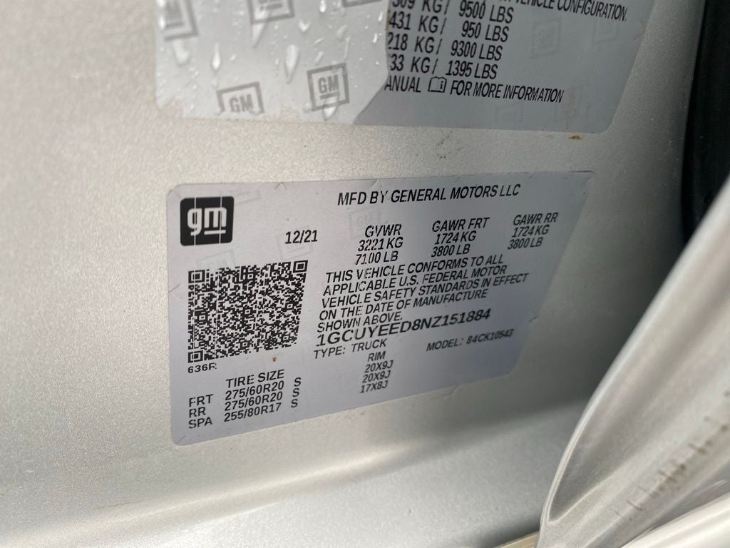 2022 Chevrolet Silverado 1500 LTD RST