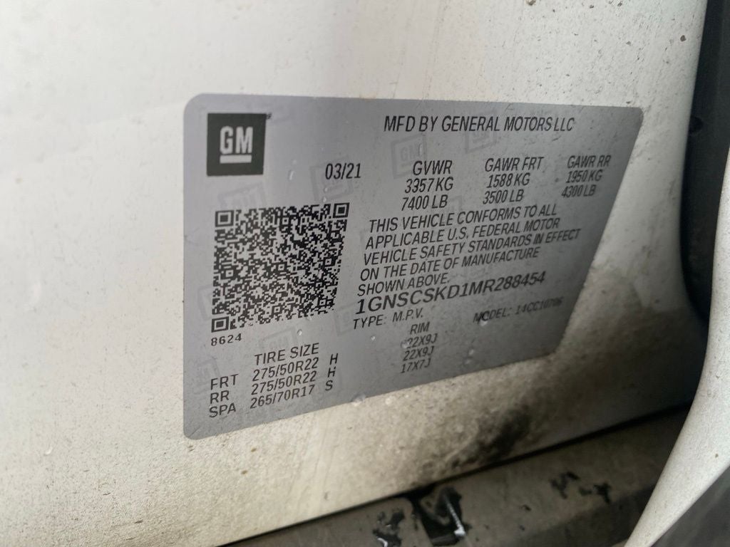 2021 Chevrolet Tahoe Premier