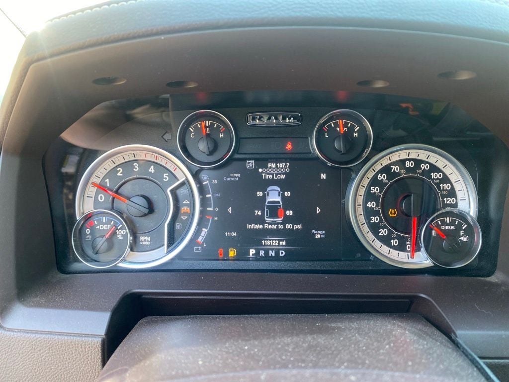 2018 RAM 2500 Laramie - 4WD - LIFTED OVERSIZE WHEELS AND TIRES