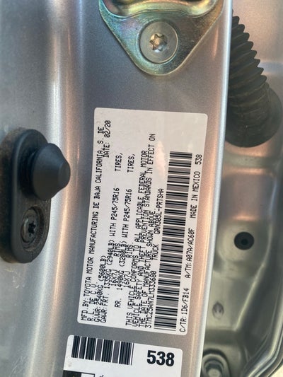 2020 Toyota Tacoma SR V6