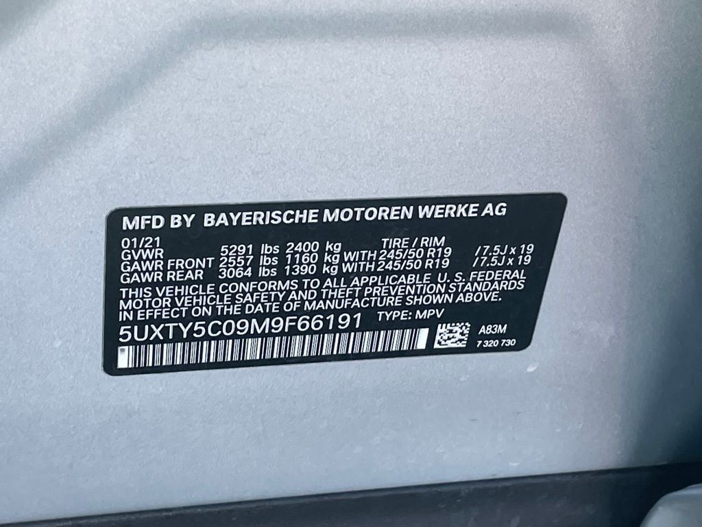 2021 BMW X3 xDrive30i