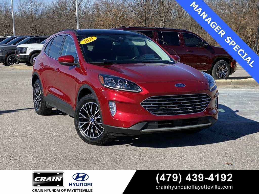 2021 Ford Escape Plug-In Hybrid Titanium PREMIUM PKG. CLEAN 1 OWNER CARFAX