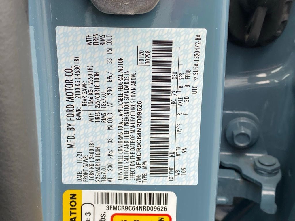 2022 Ford Bronco Sport Outer Banks