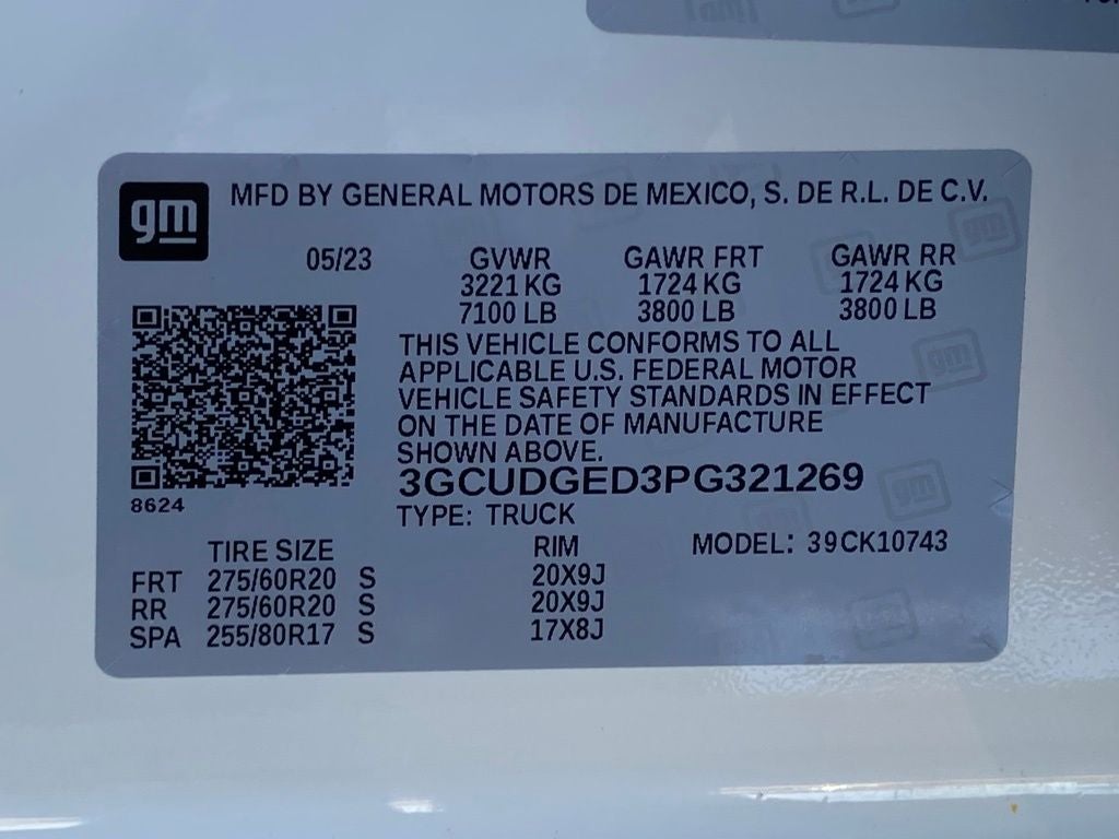 2023 Chevrolet Silverado 1500 LTZ