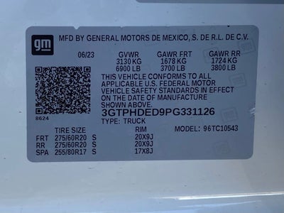 2023 GMC Sierra 1500 SLT