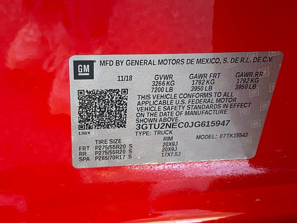 2018 GMC Sierra 1500 SLT