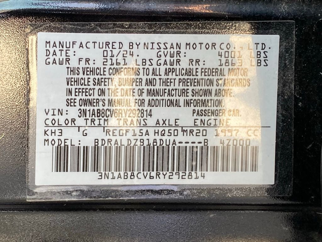 2024 Nissan Sentra SV