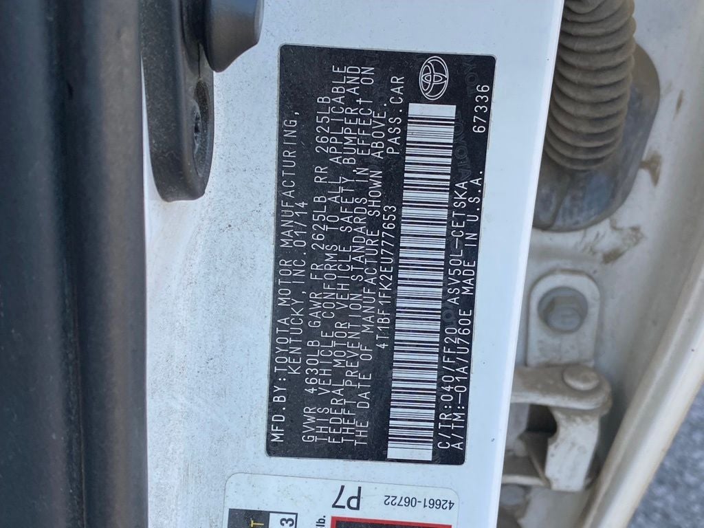 2014 Toyota Camry SE