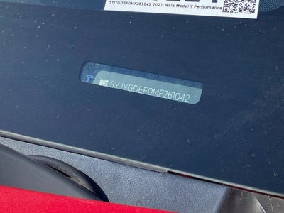 2021 Tesla Model Y Performance