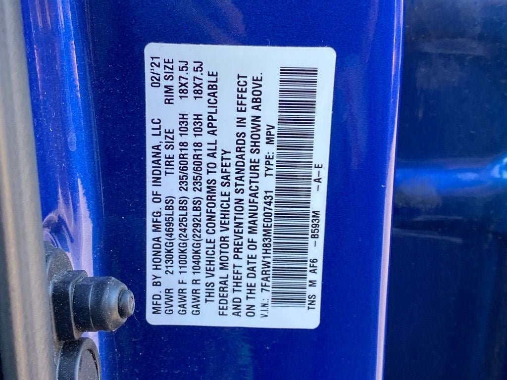 2021 Honda CR-V EX-L