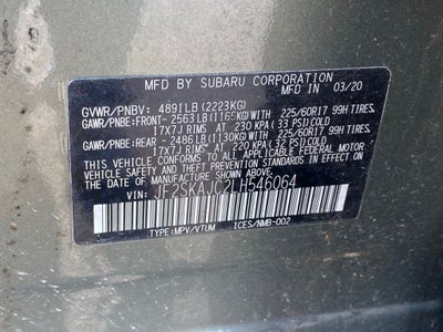 2020 Subaru Forester Premium Premium