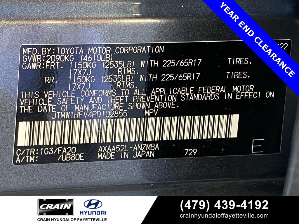 2023 Toyota RAV4 XLE VERY GOOD CONDITION