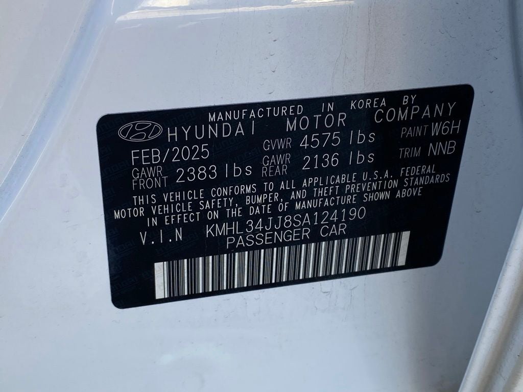 2025 Hyundai Sonata Hybrid SEL