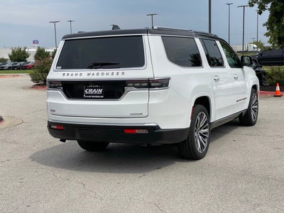 2024 Jeep Grand Wagoneer L Series III MCINTOSH AUDIO / 1 OWNER / 4X4