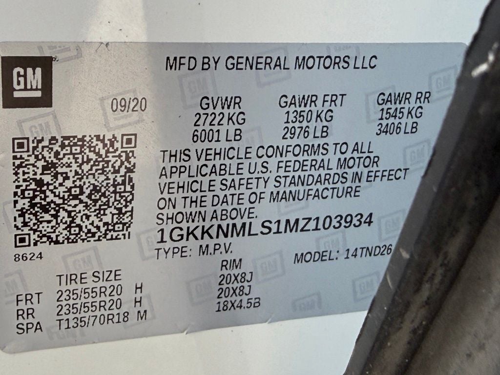 2021 GMC Acadia SLT