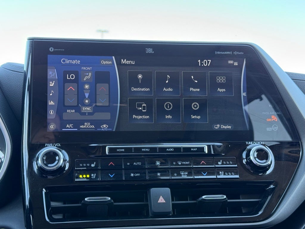 2022 Toyota Highlander Hybrid Limited 360 CAMERA