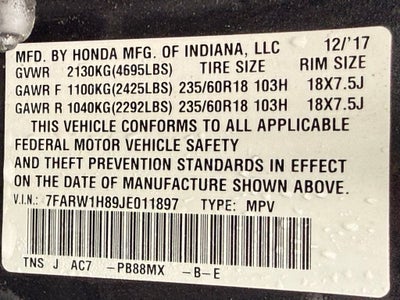 2018 Honda CR-V EX-L