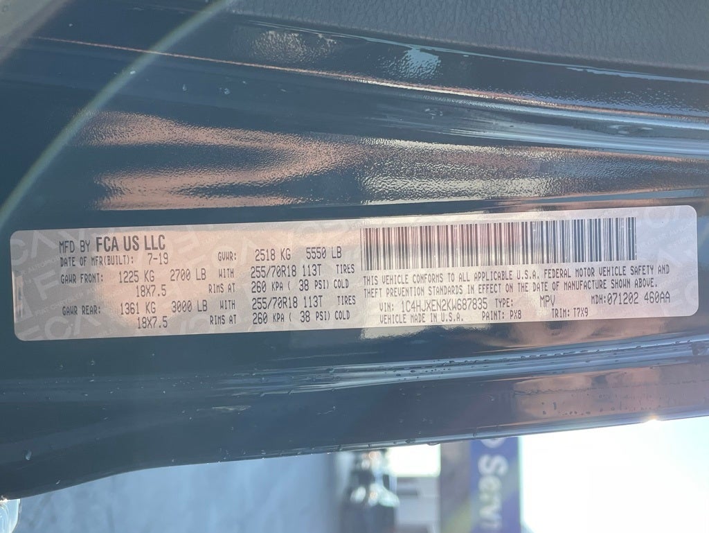 2019 Jeep Wrangler Unlimited Sahara