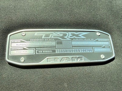 2022 RAM 1500 TRX