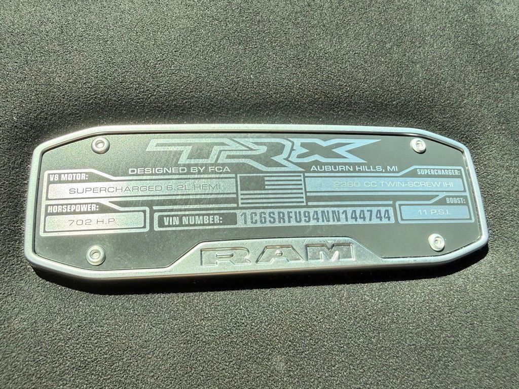 2022 RAM 1500 TRX