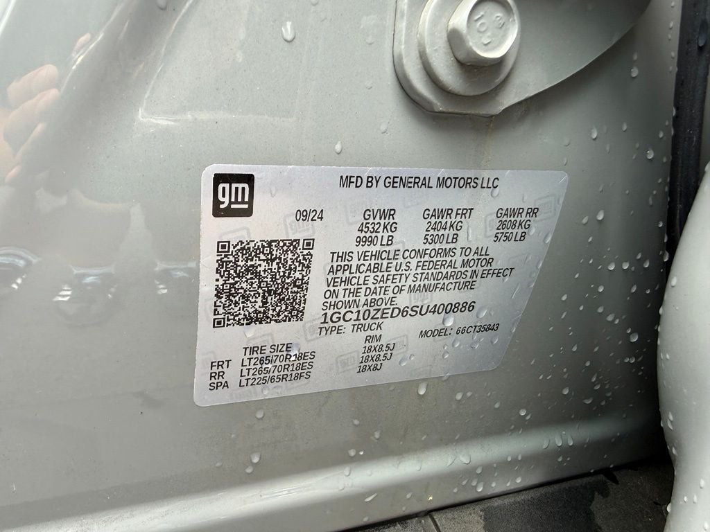 2025 Chevrolet Silverado EV LT