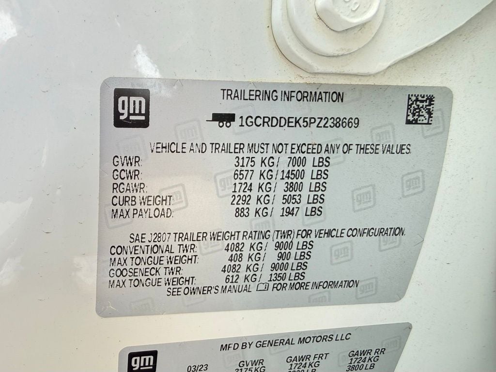 2023 Chevrolet Silverado 1500 LT LT1