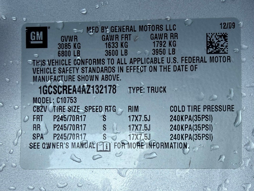 2010 Chevrolet Silverado 1500 LS CLEAN TRUCK