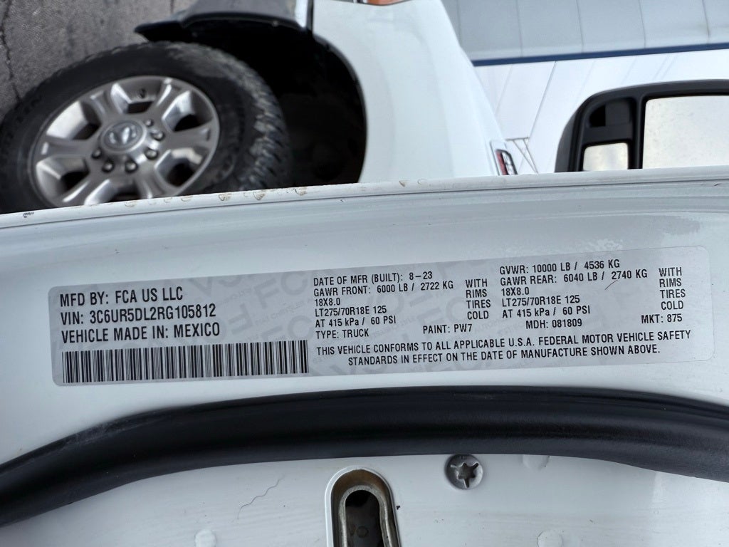 2024 RAM 2500 Big Horn OFF ROAD PACKAGE