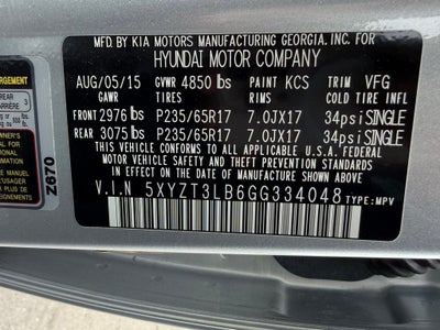 2016 Hyundai Santa Fe Sport 2.4 Base