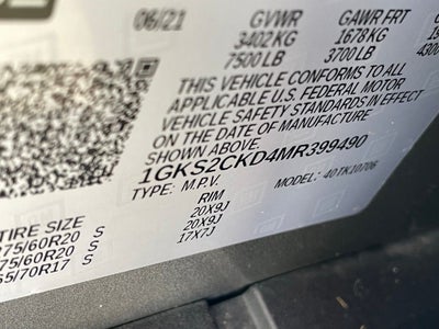2021 GMC Yukon AT4