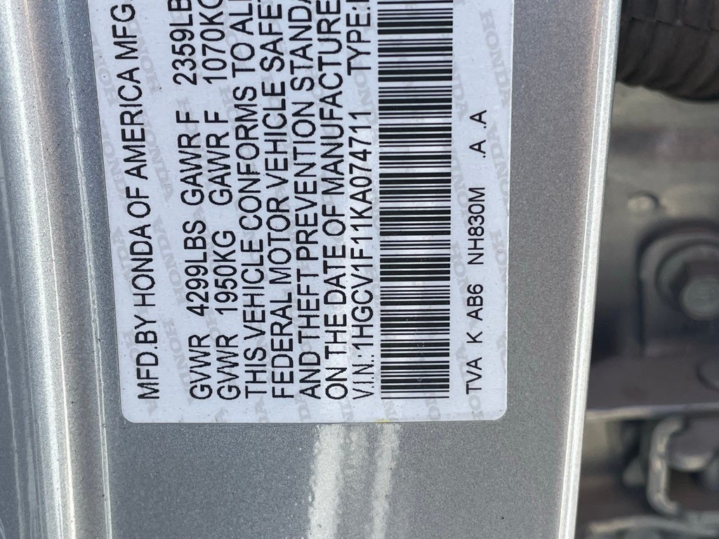 2019 Honda Accord LX