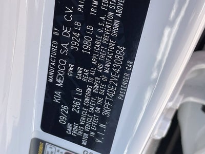 2027 Kia K4 LXS