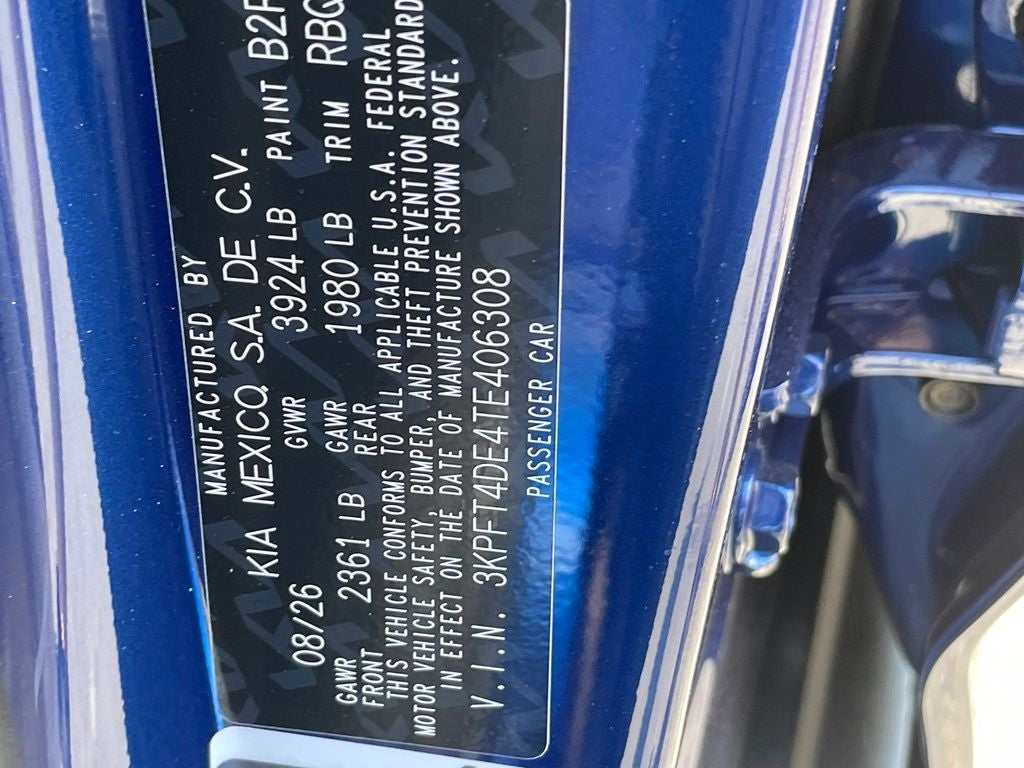 2026 Kia K4 LXS