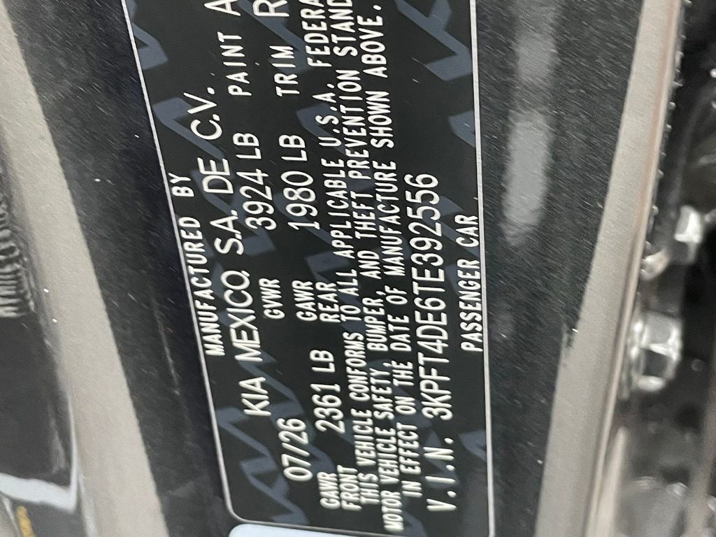 2026 Kia K4 LXS