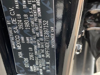 2026 Kia K4 LX