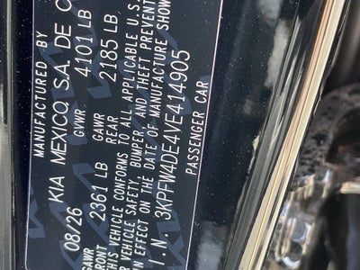 2027 Kia K4 GT-Line