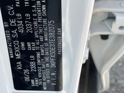 2026 Kia K4 EX