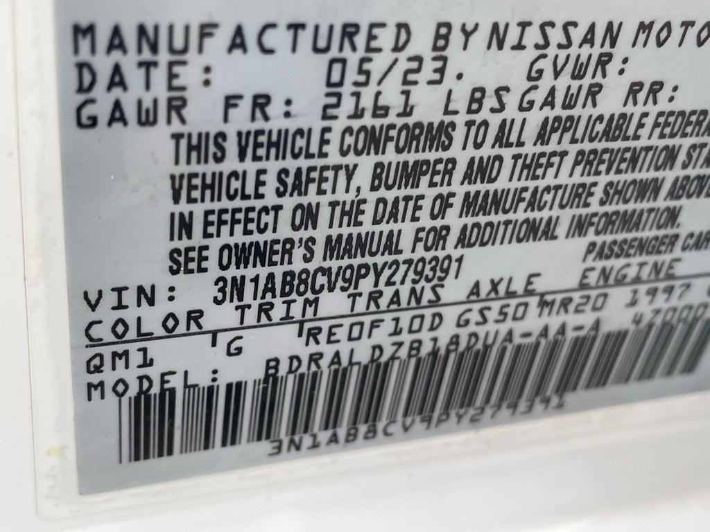 2023 Nissan Sentra SV