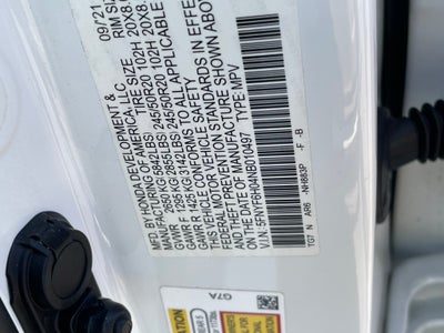 2022 Honda Pilot Elite