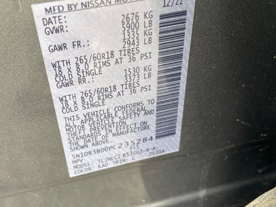 2023 Nissan Pathfinder Rock Creek