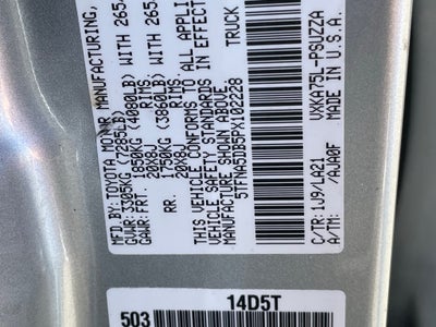 2023 Toyota Tundra Platinum