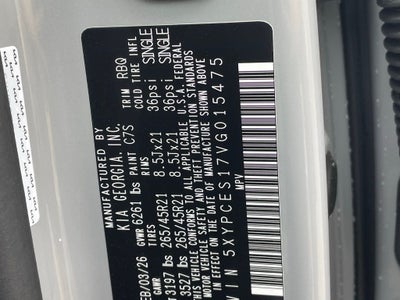 2027 Kia Telluride X-Line EX