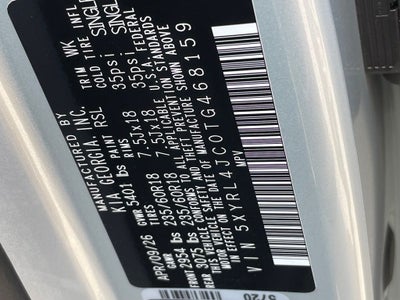 2026 Kia Sorento S