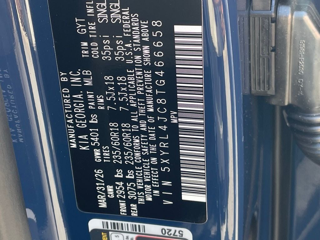 2026 Kia Sorento S